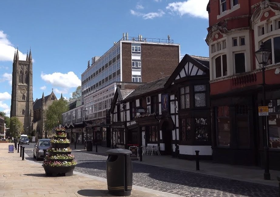 Bolton is in Lancashire