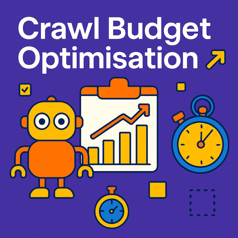 Crawl Budget SEO graphic