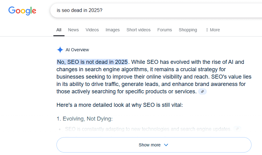 AI overviews and the shift in search – what matters for SEO