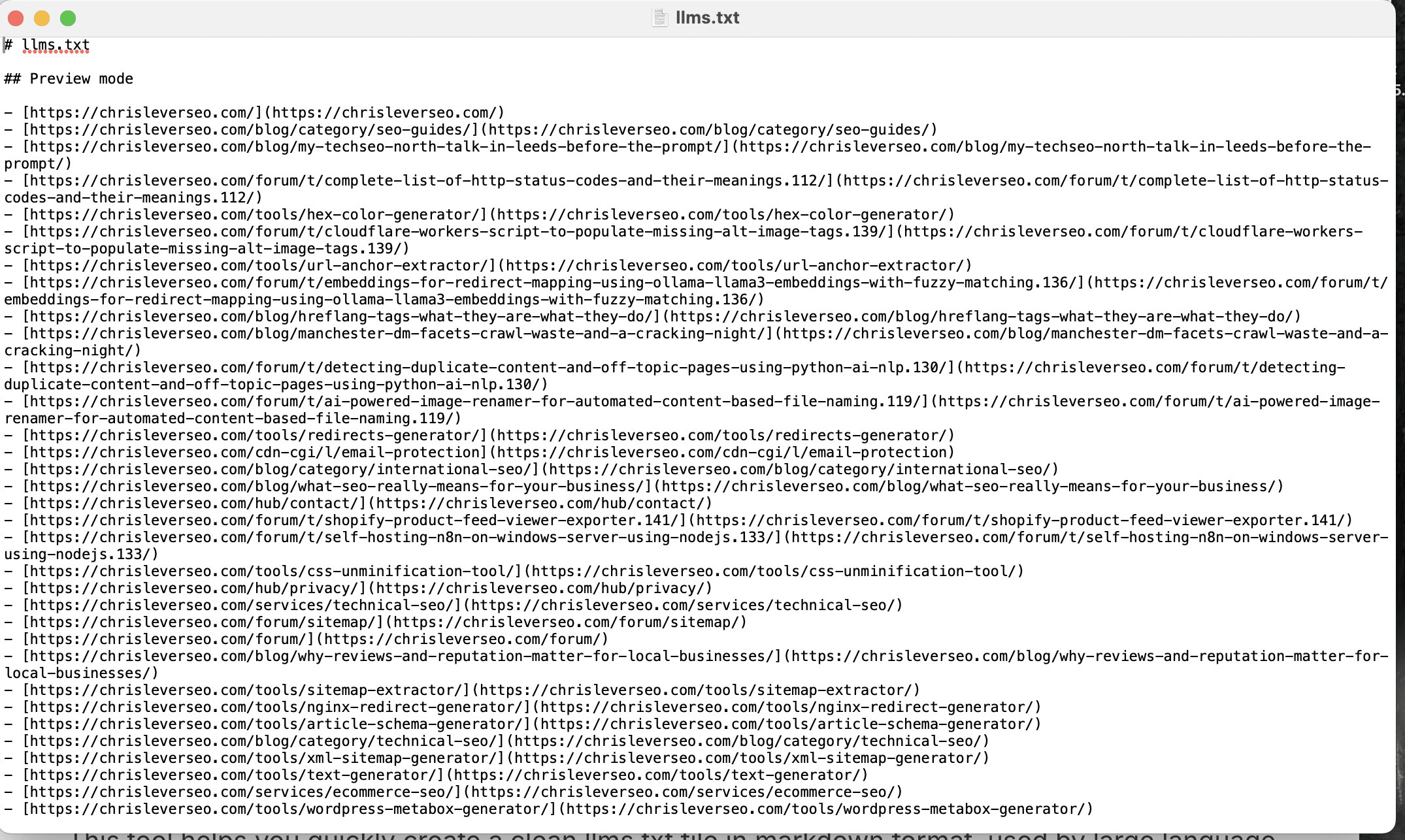 llms.txt: AI-First Optimisation or a SEO Distraction?