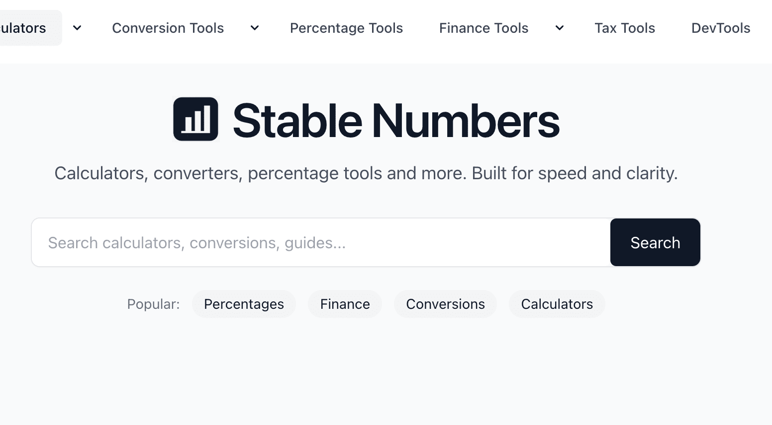 stable numbers